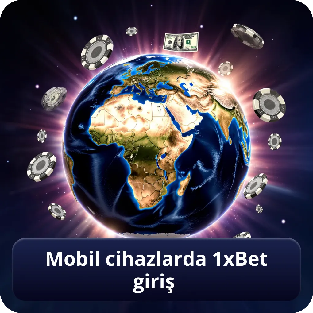 Mobil cihazlarda 1xBet giriş